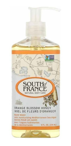 South Of France Jabón De Manos Miel De Naranjo, Aloe 236ml