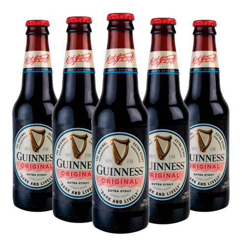 Cerveza Guinnes Original Stout 325 Ml - 12 Pack Botella