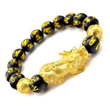 Pulsera Riqueza Feng Shui Pi Xiu Pulsera Suerte China, 4 Pie