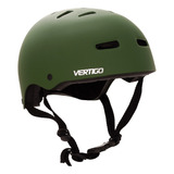 Casco Vertigo Vx Free Style, Bici, Rollers. Verde Mate