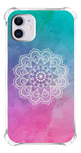 Capa Capinha De Celular Desenho Geometrico Mandala 010