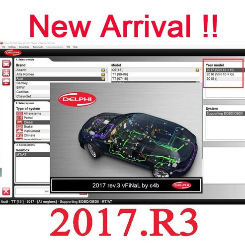 Delphi Cars Y Trucks 2017.r3 Software Escáner Automotriz