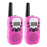 Set De Regalo 2 Radio Walkie Talkie For Niños Con Banda