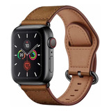 Correa Piel Premium Compatible Con Apple Watch 42/44mm A26