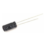 Capacitor Eletrolítico Radial 4,7uf 50v (lote De 50 Peças)