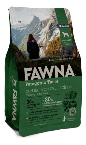 Alimento Natural Fawna Raza Pequeña   Perro Cachorro 7,5kg