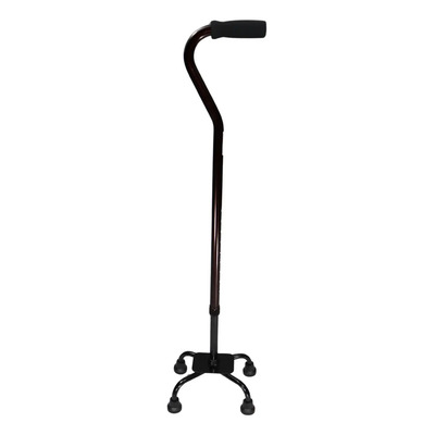 Baston De Cuatro 4 Apoyos Ortopedico Ajustable Ambidiestro Color Bronce | Envío gratis
