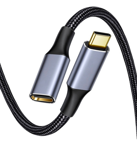 Cable Alargador Extensión Usb C 3.1 / 10gbps / Largo 1 Metro