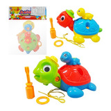 Tortuga Con Bebe Para Armar Y Desarmar Con Herramienta- Kidz