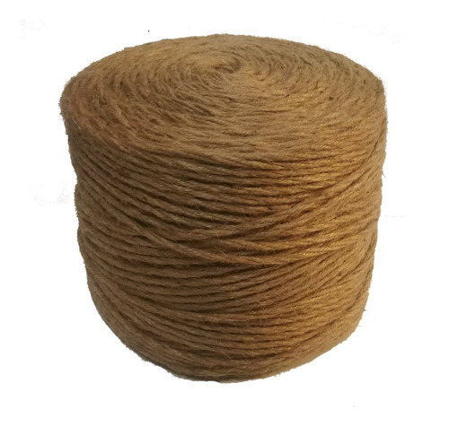 Soga Cordón Hilo Yute 5mm Rollo X 346mts Macrame Artesanias