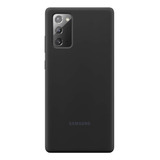 Funda De Silicona Original Para Samsung Note 20 Negro 