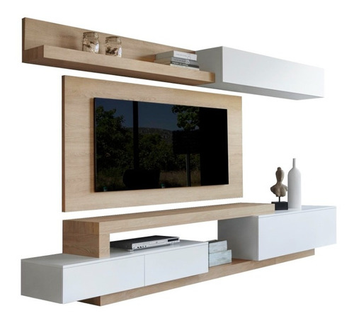 Mueble De Tv Minimalista Composición 5