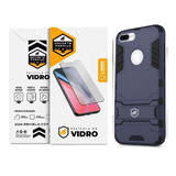 Capa Armor E Película Vidro iPhone 8 Plus Double Protection
