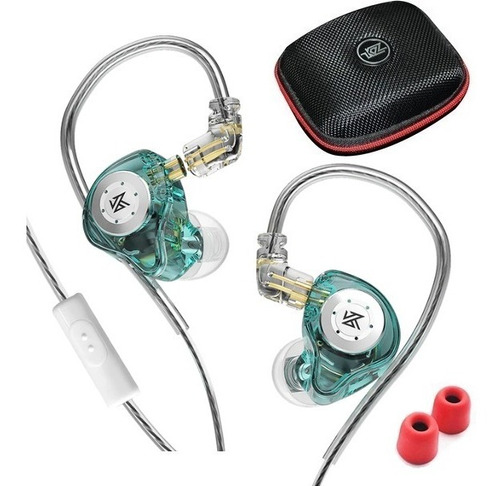 Promoción! Audífonos Kz Edx Pro In Ear Con Micro + Estuche