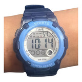 Reloj Time Digital Niños Dama Hombre Sumergible - Taggershop