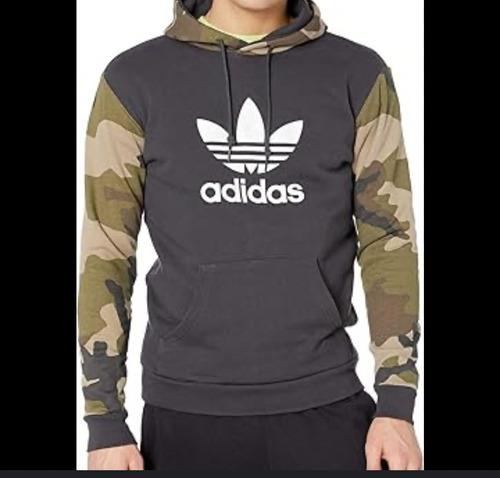 Sudadera Con Gorro adidas Talla L De Hombre Camuflaje