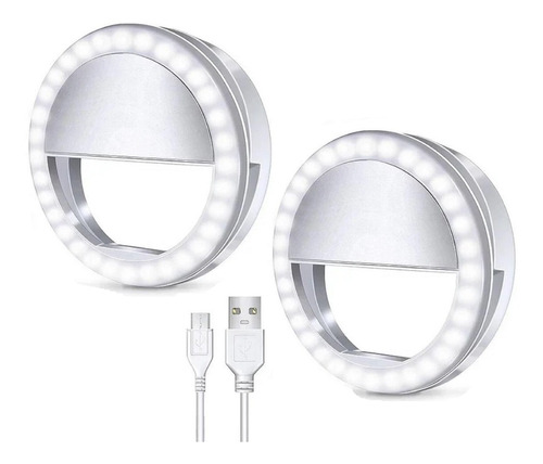 Aro De Luz Celular Soporte Anillo Para Celular Aro Led X2