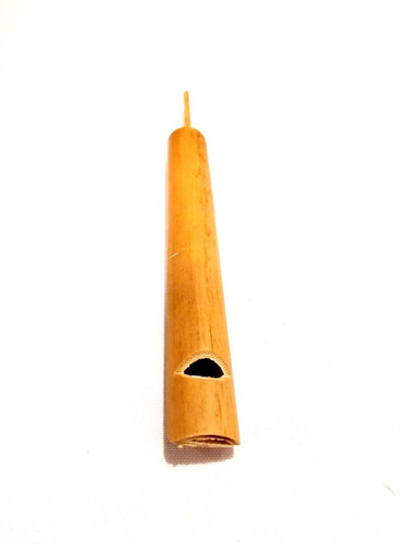 Flauta Embulo De Madeira Bambú Efeito - Instrumento Musical