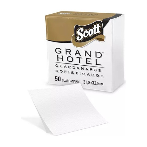 Guardanapo Folha Dup Scott Grand Hotel 31,8 X 32,8cm- 50unid