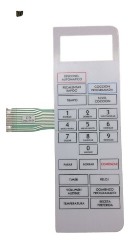 Panel Membrana De Microondas Bgh 16650