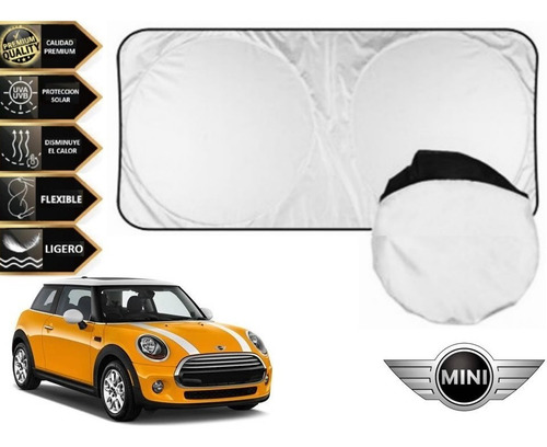 Protector Parabrisas Cubresol Tapasol Mini Cooper 2014-2018