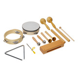 Juego De Instrumentos De Percusión Musical Orff Kindergarten