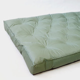 Colchon Para Futon 3 Cuerpos Eco Cuero 190x140 Cm Reforzado