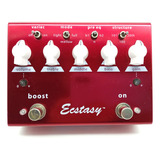 Pedal Bogner Ecstasy Red Distortion Distorção