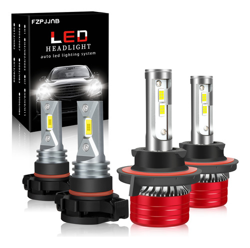 Kit De Focos Led Antiniebla De Luz Alta/baja Para Chevy Spar