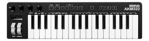 Teclado Midi Usb 32 Teclas Mini - Midiplus Akm322