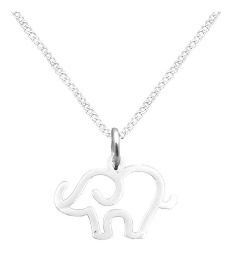 Dije Y Cadena Elefante De Plata 925 Envio  Gratis