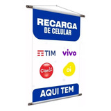 Recarga Celular Oi Tim Vivo Claro R$ 20 Crédito Pré Pago