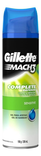 Gel Para Afeitar Gillette Complete Defense Sensitive 198g