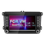 7'' 2din Android 10.0 Estéreo Mp5 Del Coche For Vw/seat