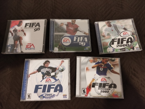 Coleccion Lote Fifa (98-99-00-01-02) - Pc - Juego Clasico