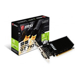 Placa De Video Nvidia Msi  Geforce Series Gt 710 1gd3h L 1gb