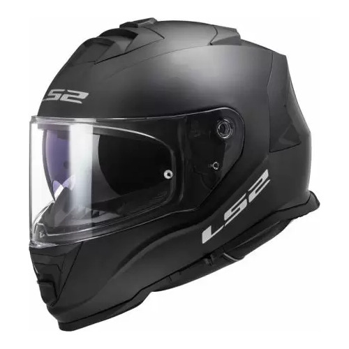 Casco Cerrado Ls2 Storm Ii Solid Negro Mate