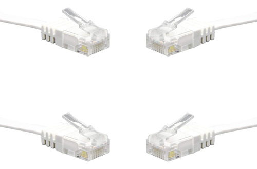 Cable De Conexion Ethernet Cat6 Corto, Ancable, Paquete D...