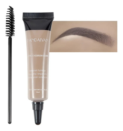 Pegamento Para Peinar Cejas, Crema Líquida Impermeable, Tint
