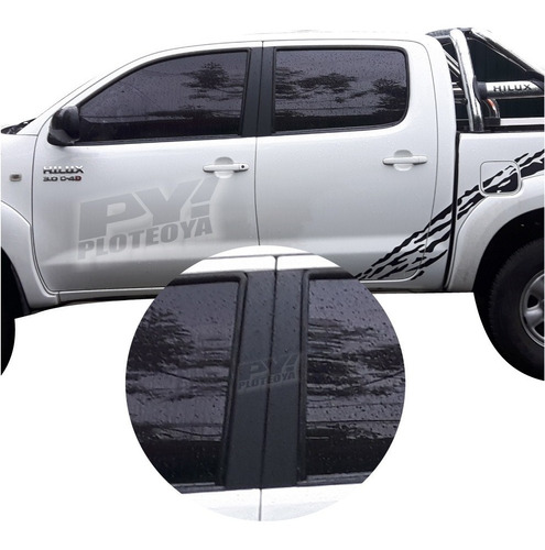 Calcos Parantes Compatible Para Hilux Toyota 2011 2012 2013 