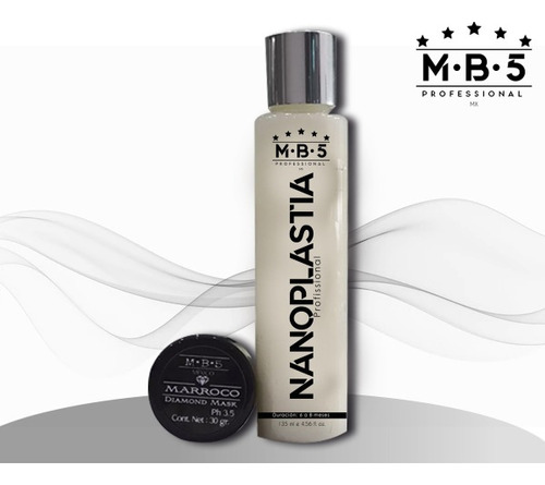 Nanoplastia Cafe Mb5 135 Ml / Mascarilla De Marroco 30gr Mb5