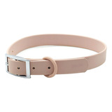 Collar Perro Talla L Caucho Peps Gargantilla Impermeable Color Rosa Tamaño