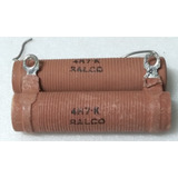 2 Resistencia De Alambre Ralco 4r7-k 25 Watts Cementada 4,7 