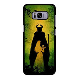 Funda Protector Para Samsung Galaxy Malefica Moda Mujer N