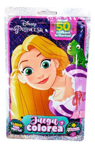 Libro Para Pintar - Juega Y Colorea - Disney