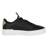 Zapatilla Puma Carina 2.0 Pop Up Mujer Black/gold/white