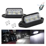 Par Barras Luces 6 Led Auxiliar Universales Auto Camion Moto