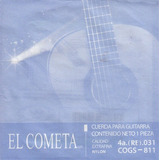 12 Cuerdas 4a El Cometa Guitarra Clásica Ent. .031 Borla 811