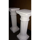 Columna Decorativa De Cemento Dorica 60 Cm