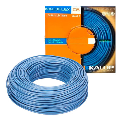 Cable Unipolar Kalop Normalizado 2.5mm X25m Cat 5 Cubierta Celeste | MercadoLibre